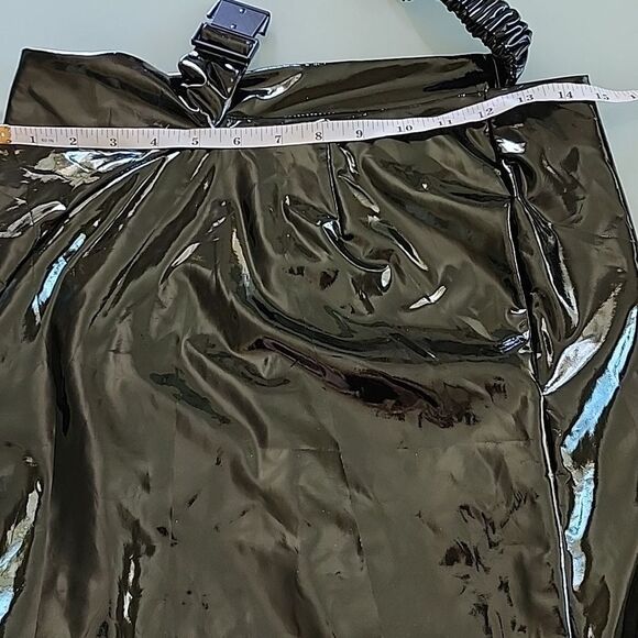 Bella Barnett PU Patent Leather Skirt - Picture 8 of 11